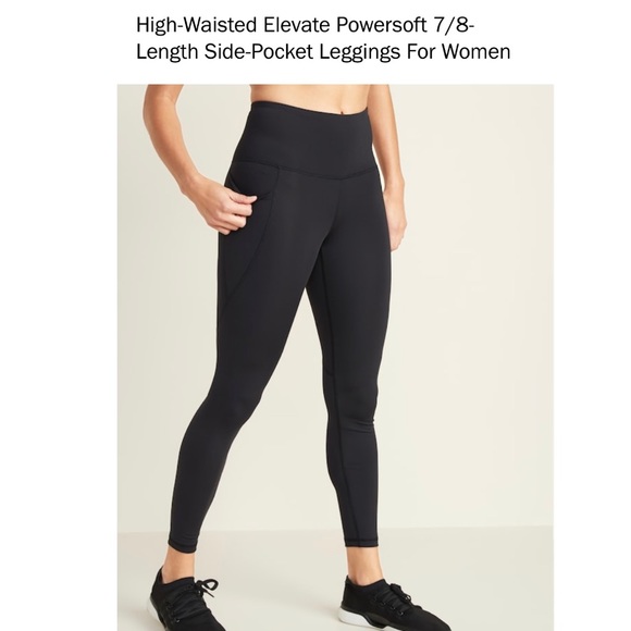 Old Navy Pants - High-Waisted Elevate Powersoft Leggings